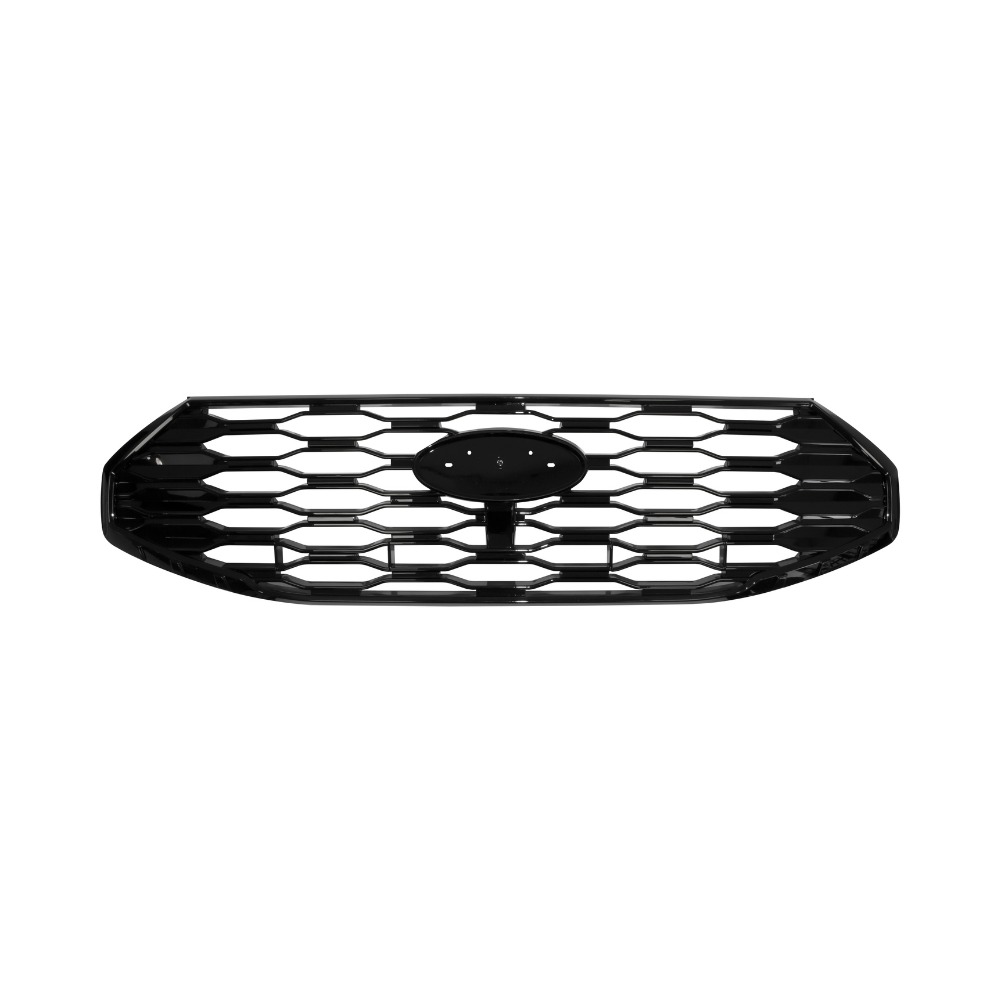 Ford Transit Custom MK2: Gloss Black Badgeless Grill 24+