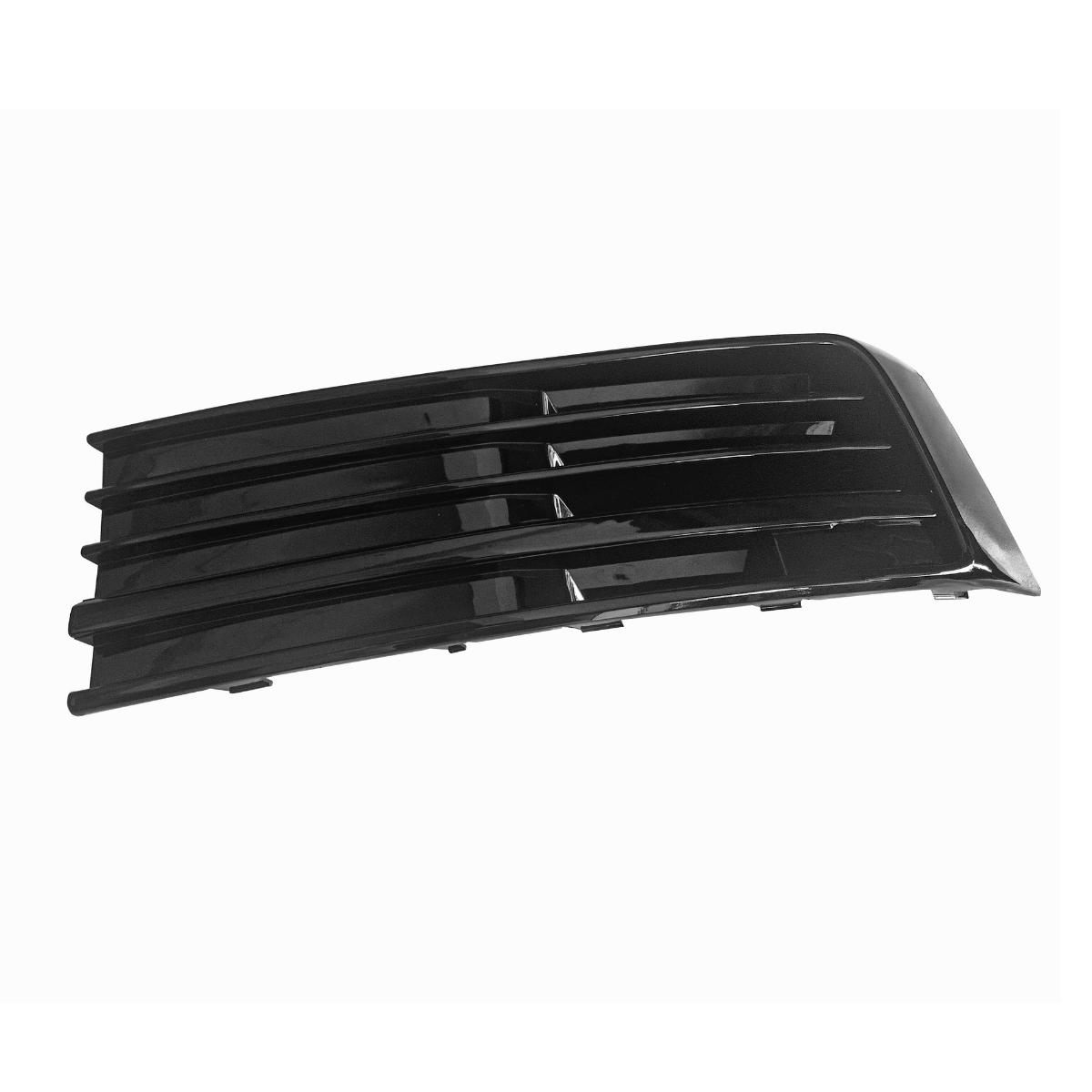 Transporter - T6: Gloss Black Lower Outer Grill Grille without Sensor 15-19