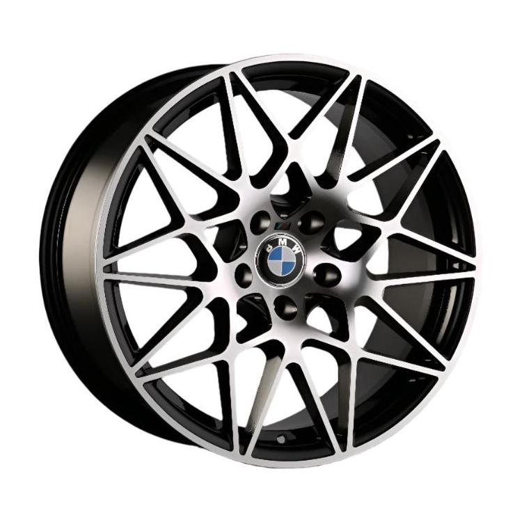 BMW 1 Series F20 F21 Alloy Wheels Diamond Cut 666M Competition Style ...