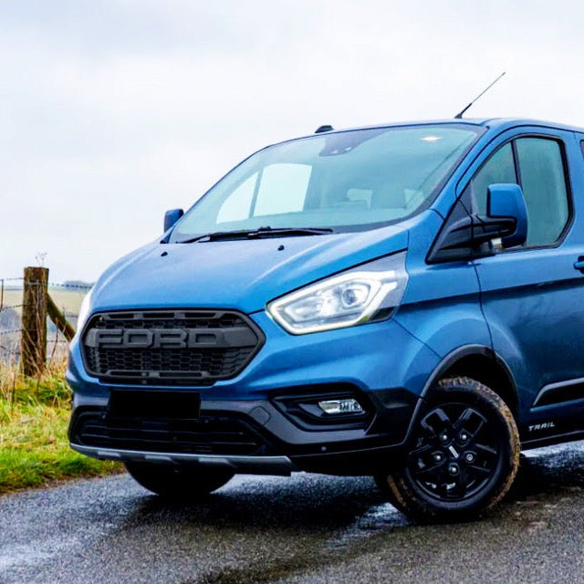 Ford Transit Rapter Ford Transit Custom Grill Raptor Style - Front Grill Upgrade – Carbon ...