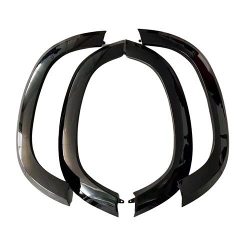 Defender 90 - L663: Gloss Black Wheel Arches 20+