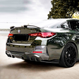 4 Series - i4: Dry Carbon Fibre SOOQOO Style Rear Bumper Diffuser 22+