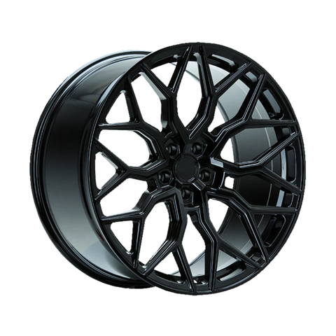 Ford Transit Custom - MK1: Gloss Black Multi Spoke Style Alloy Wheels