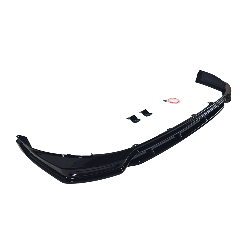Ford Transit Custom MK2: Gloss Black V2 Style Front Splitter 24+