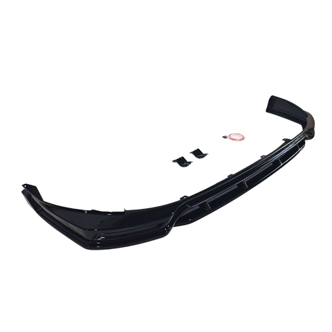 Ford Transit Custom MK2: Gloss Black V2 Style Front Splitter 24+