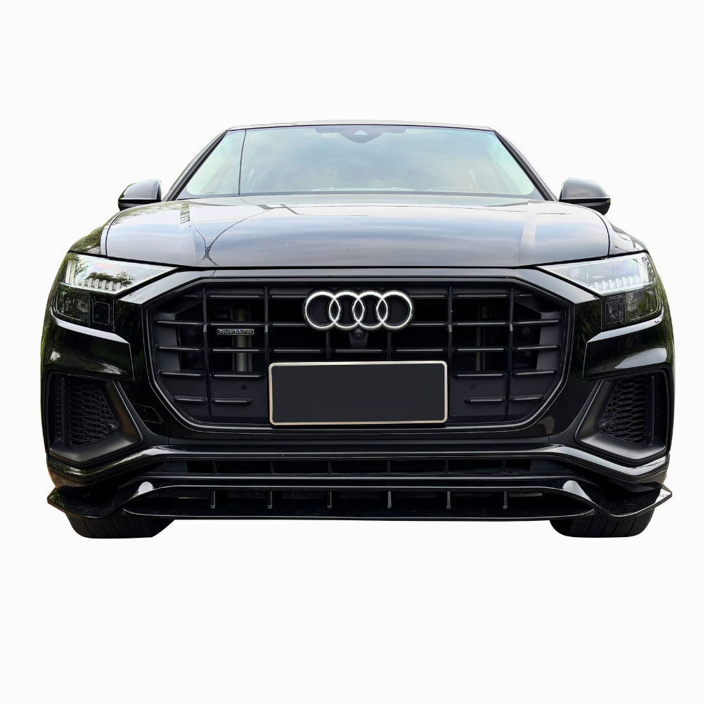 Q8 - MK1 Pre-Facelift: Gloss Black Front Splitter 18-24