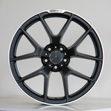C Class - W205/C205: 19" Matt Black AMG Style Alloy Wheels 14-22