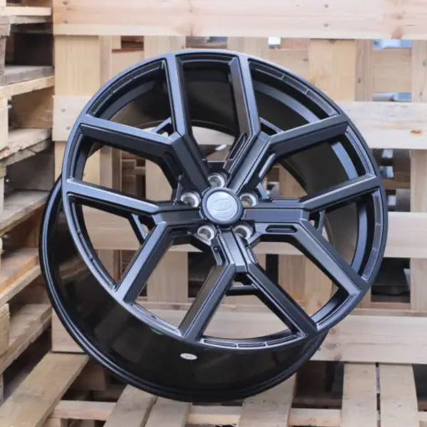 Range Rover - Evoque/Velar: 22" Black SVR Style Alloy Wheels