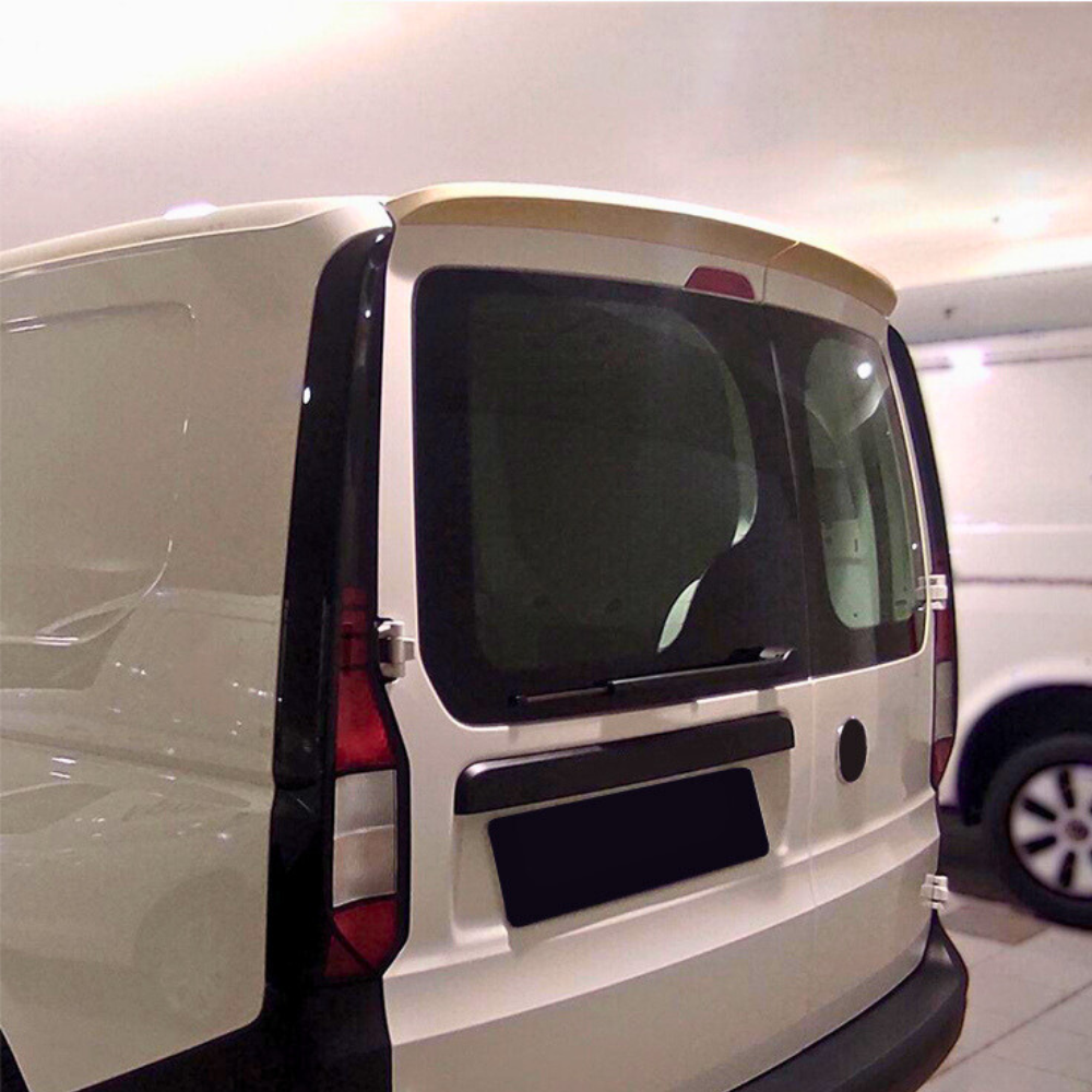 Caddy - MK5: Gloss Black Rear Barn Door Spoiler 21+