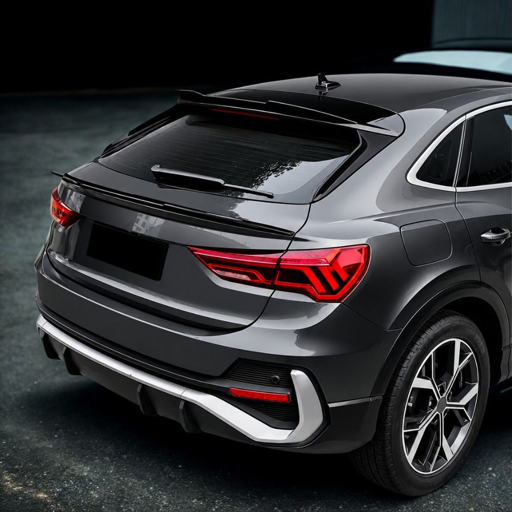 Q3 - F3: Gloss Black SUV Lower Spoiler 20+