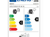 EU tyre label - Arivo Ultra ARZ5 245/35 R20 95W XL - fuel C, wet grip B, noise 70dB