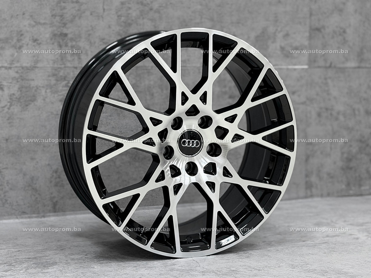 A3 & A4 - 8P/8V/8Y, B8/B9: 18" Gun Metal RS3 Style Alloy Wheels