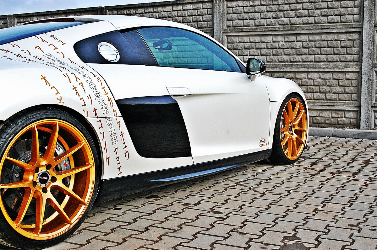 Audi - R8 2006 - 2015: Maxton Side Skirts