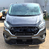 Ford Transit Custom MK1: Gloss Black Raptor Style Front Grill 18-23