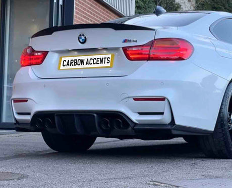 M4 - F82/F83: Gloss Black Rear Diffuser 14-19