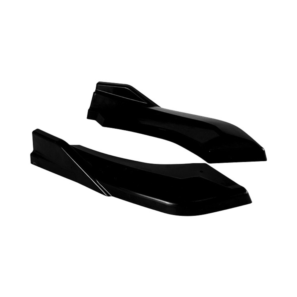 1 Series - F20/F21 Facelift: Gloss Black Rear Canards 15-19