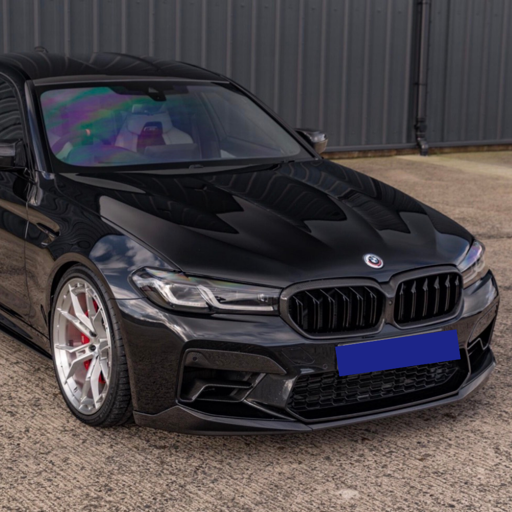 M5 - F90 Facelift: Dry Pre-Preg Carbon Fibre CSL Style Front Splitter 21-24