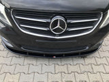 V Class - W447: Gloss Black Maxton Splitter V2 14-19