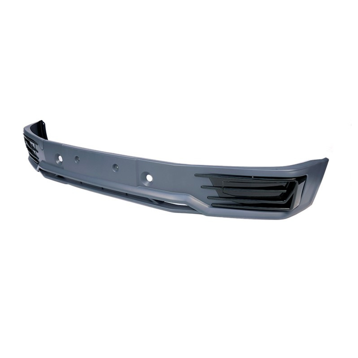 Transporter - T6: Primed Front Bumper Extension Lower Splitter 15-19