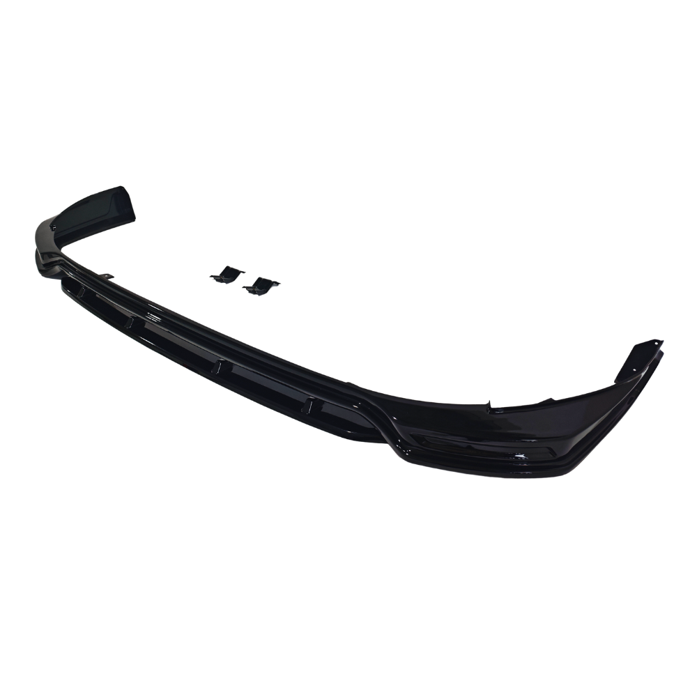 Ford Transit Custom MK2: Gloss Black V2 Style Front Splitter 24+