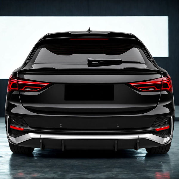 Q3 - F3: Gloss Black SUV Lower Spoiler 20+