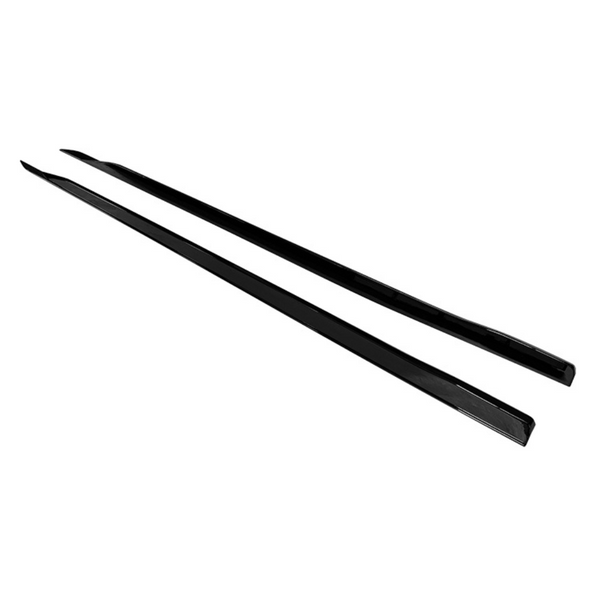 5 Series - G60: Gloss Black Side Skirts V1 Style 24+