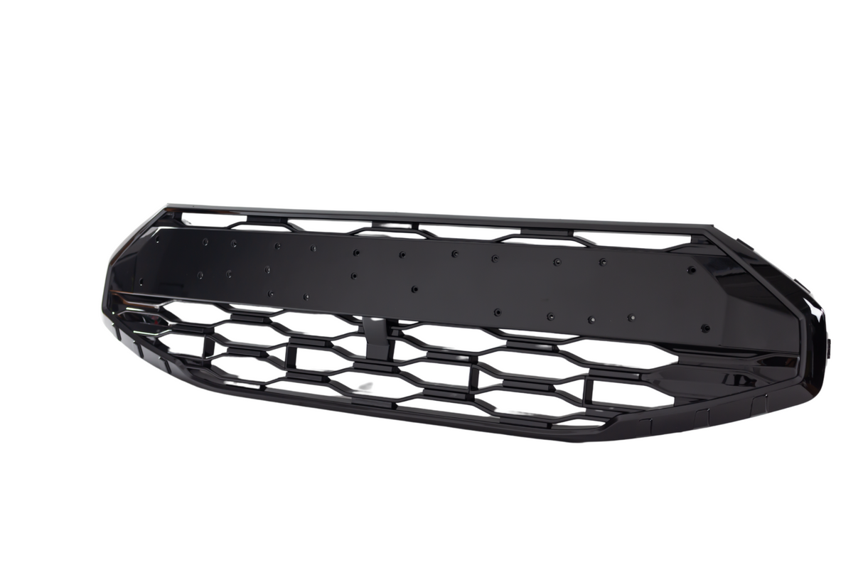 Ford Transit Custom MK2: Gloss Black Honeycomb Style Front Grill 24+