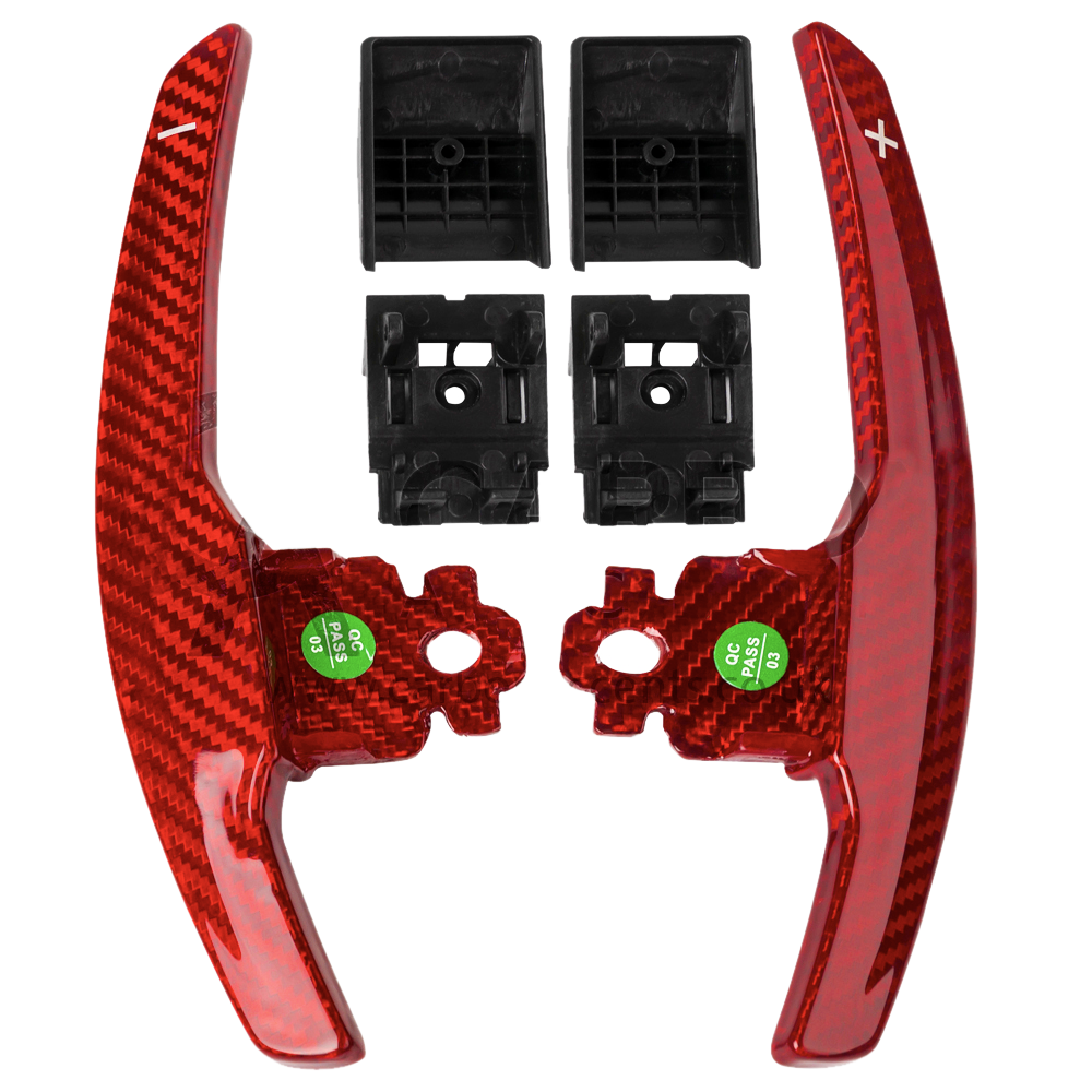 1 Series - F20/F21:  Red  Carbon Fibre Paddle Shifters 12-18