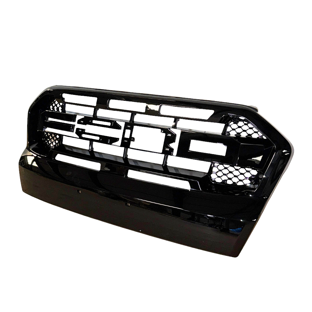 Ranger - T7: Gloss Black Raptor Style Front Grill 15-17