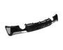 4 series f32 f33 f36 gloss black dual exhaust diffuser