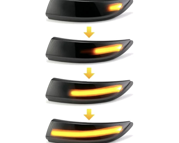 ford fiesta zetec dynamic mirror indicator lights