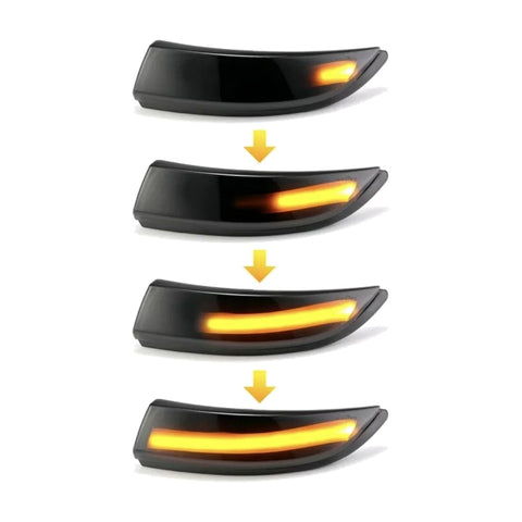 ford fiesta zetec dynamic mirror indicator lights