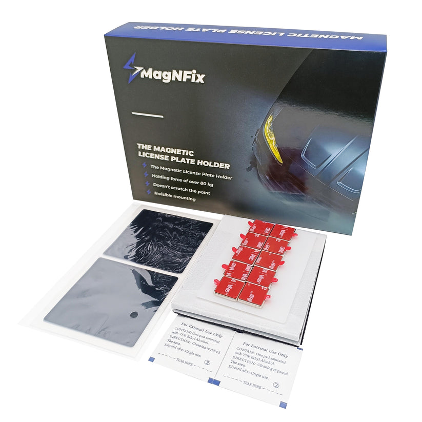 MAGNFIX Magnetic Number Plate Holder