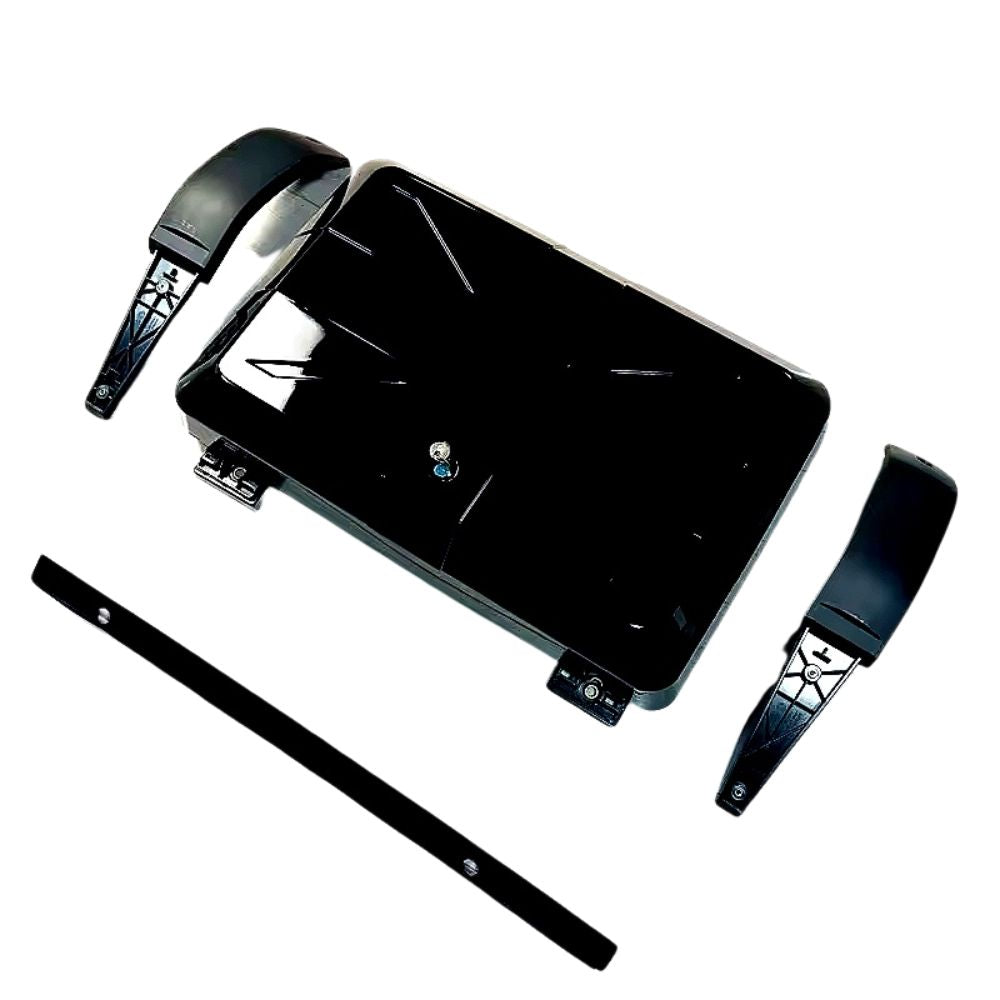 Defender 110 -  L663: Gloss Black UJ Style Side Box 20+