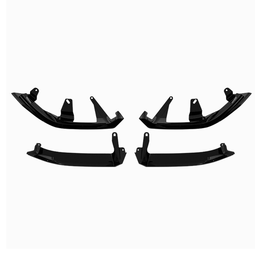 5 Series - G60: Gloss Black Front Splitter V1 Style 24+