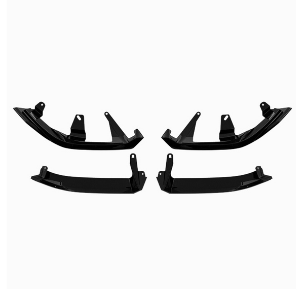 5 Series - G60: Gloss Black Front Splitter V1 Style 24+