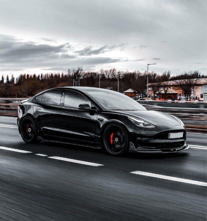 Model 3: Carbon Fibre V Style Splitter 17-23