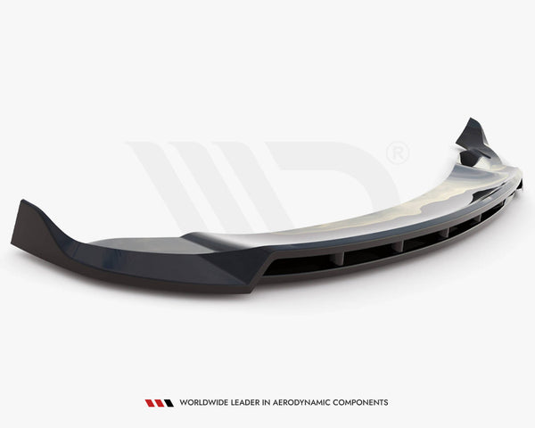 A sleek black car spoiler rests on a plain white background. The text reads, "WORLDWIDE LEADER IN AERODYNAMIC COMPONENTS".