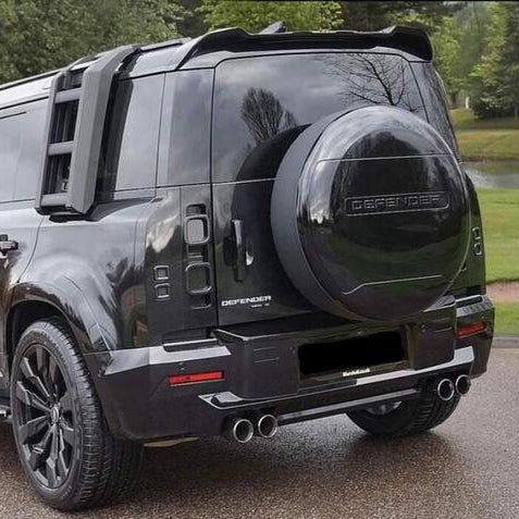 Defender 90/110 - L663: Gloss Black LM Wide Track Style Body Kit 20+