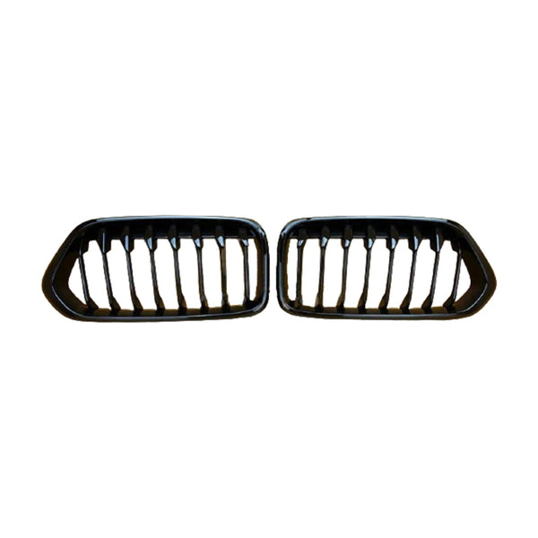 x2 f39 gloss black grill single slat 17