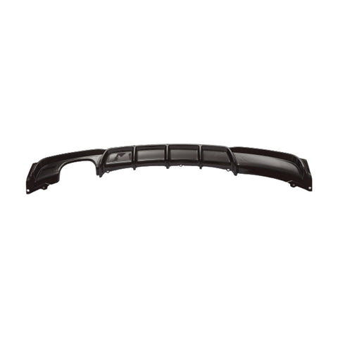 3 series f30 f31 gloss black twin exhaust rear diffuser 12 19