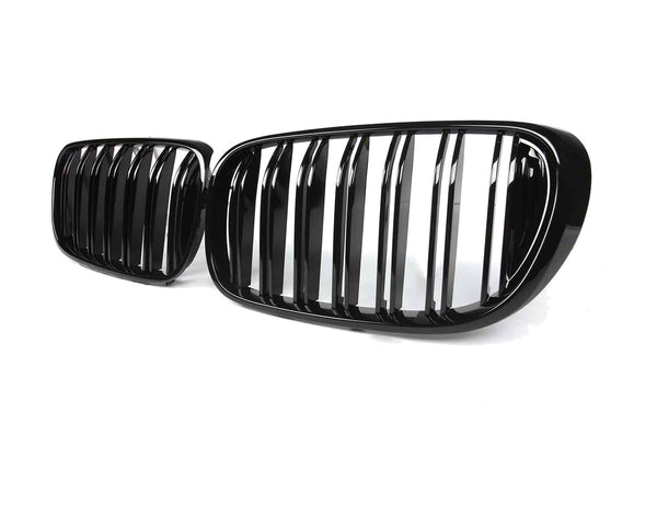 7 series g12 gloss black double slat grill 16 19