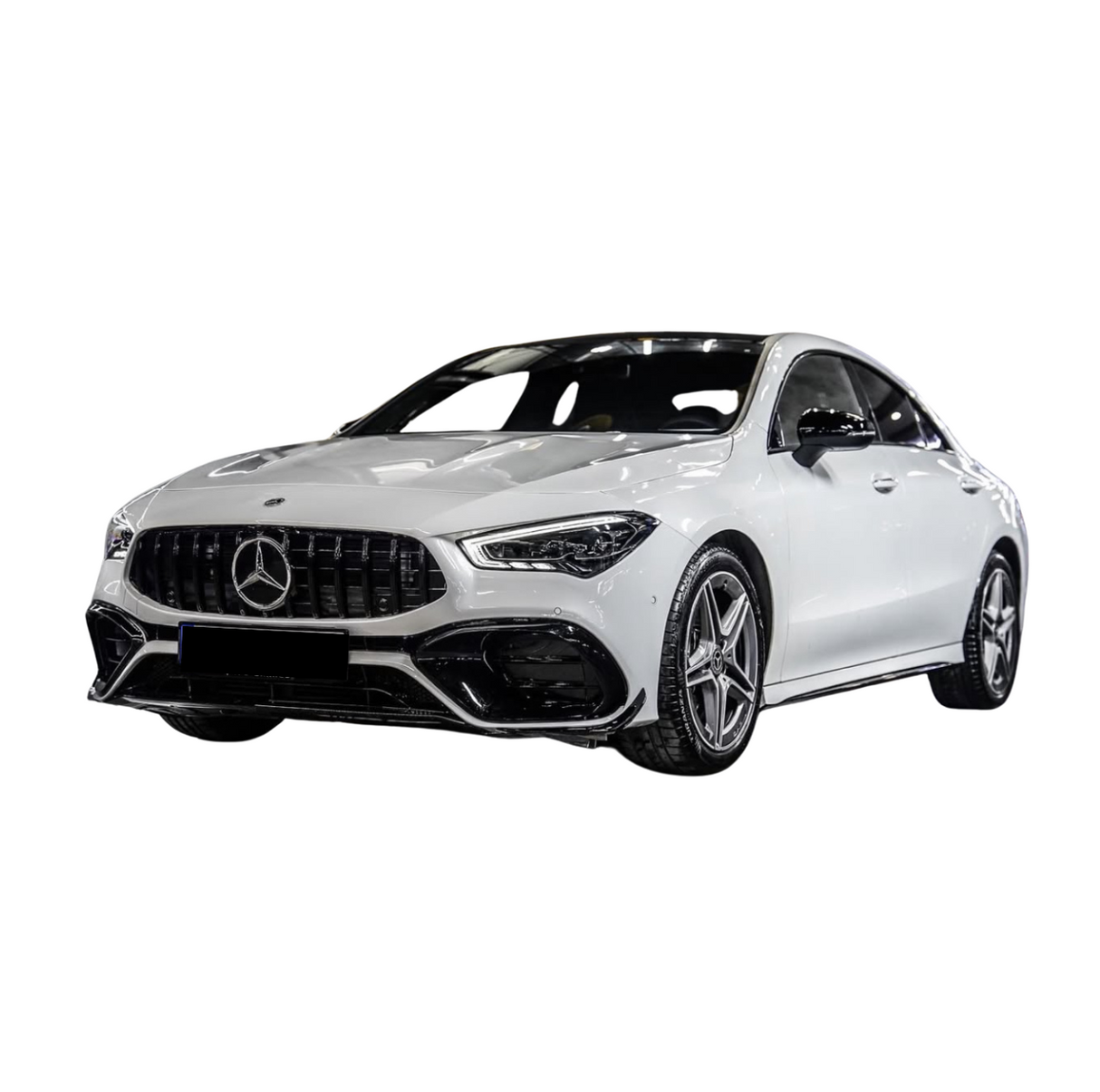 CLA - W118 Facelift: Gloss Black GT Panamericana Style Grill 24+
