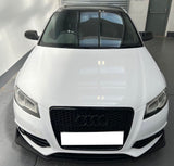 A3 - 8P: Gloss Black RS Honeycomb Style Grill 08-12
