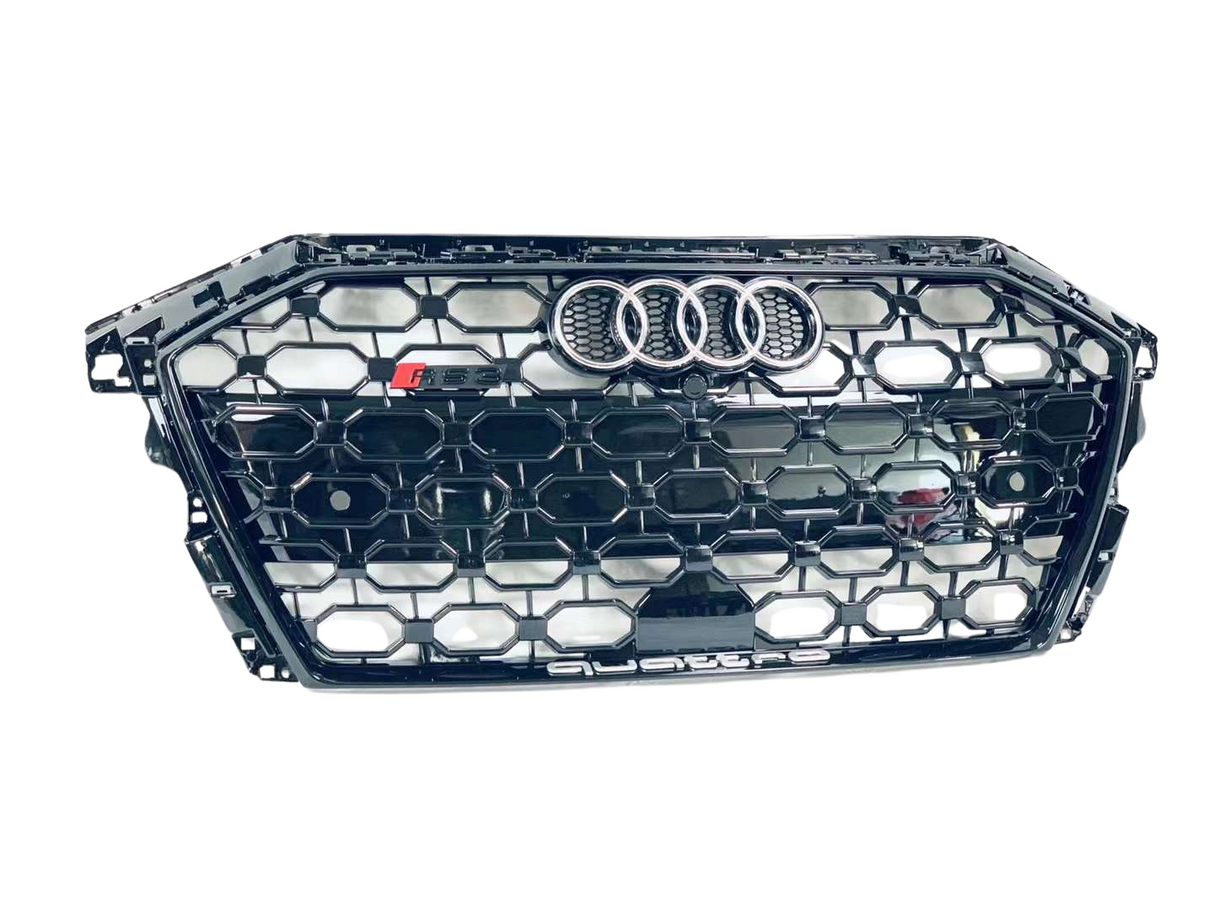 A3 - 8Y: Gloss Black Honeycomb RS Style Grill 20+