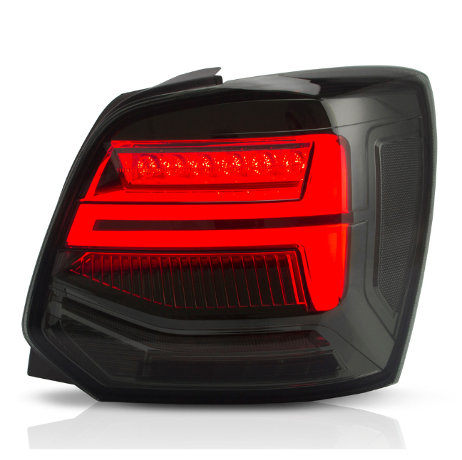 Polo MK5 - 6C/6R: Smoked Sequential LED Rear Tail Lights 11-17