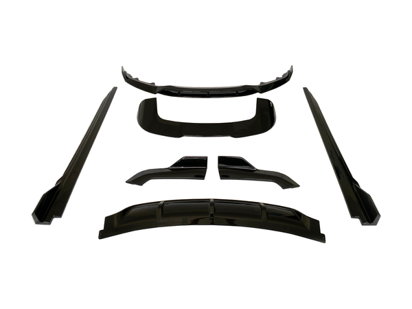 x5 f15 gloss black body kit 14 18