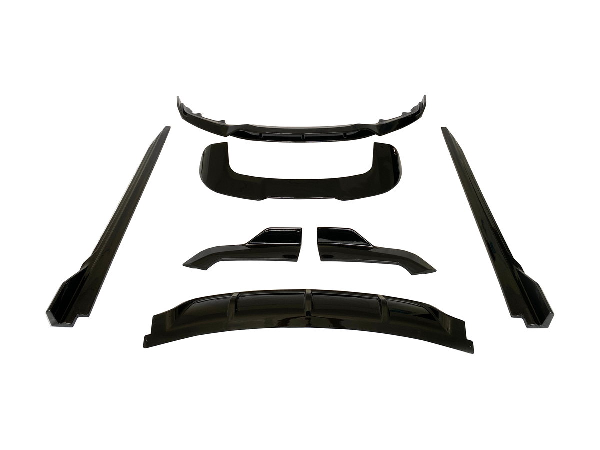 x5 f15 gloss black body kit 14 18