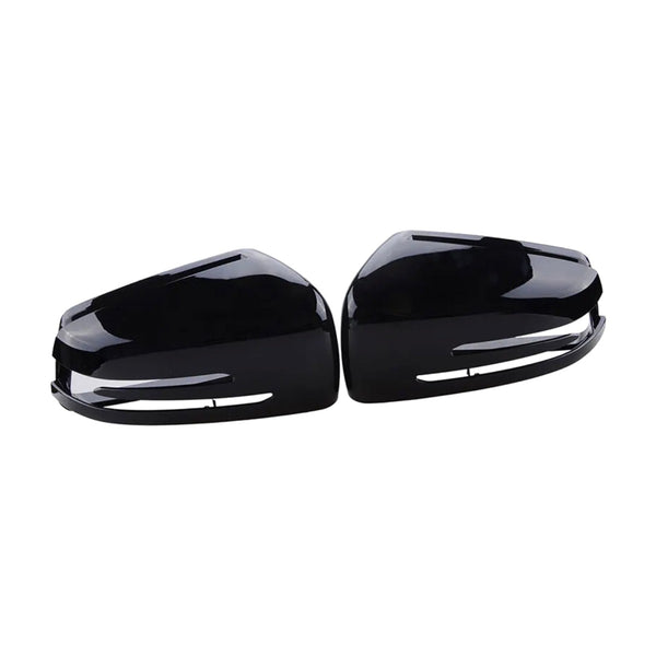 c class w204 gloss black wing mirror covers 2007 2014