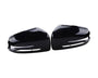 e class w212 gloss black wing mirror covers 2010 2015